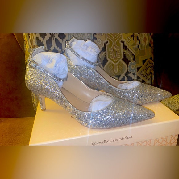 BADGLEY MISCHKA JAMILA KITTEN HEELS 👠 size 9 new - Picture 1 of 12